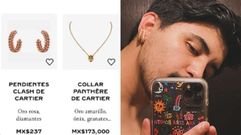 man buys cartier earrings for 14|cartier necklaces for men.